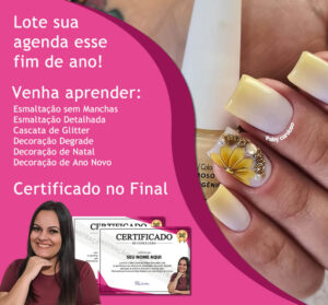 Curso de especialização em cutilagem para manicure e pedicure, válido para iniciantes e manicures com dificuldades ou em busca de aperfeiçoamento na profissão.