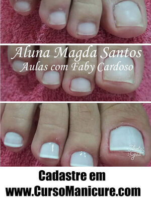 Curso de especialização em cutilagem para manicure e pedicure, válido para iniciantes e manicures com dificuldades ou em busca de aperfeiçoamento na profissão.