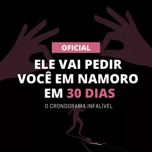 Como funciona o Ele Vai Pedir Você Em Namoro Em 30 Dias? Este produto é um cronograma de 30 dias que contém técnicas específicas para você seguir. Cada dia corresponde a uma técnica diferente, totalizando 30 no total. Ao seguir essas técnicas sequencialmente, você se transformará no homem que deseja ser. O objetivo final dessas técnicas é fazer com que ele peça você em namoro dentro desse período estabelecido.