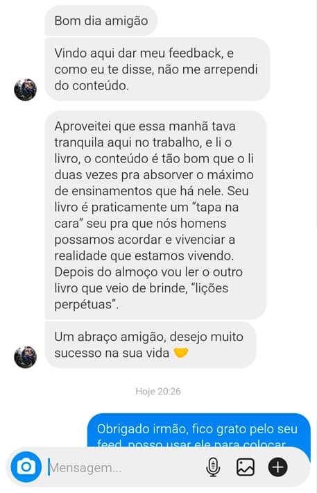 Como funciona o Antiotário? Apresento a você um manual completo que visa capacitá-lo a evitar situações em que seja explorado ou manipulado, permitindo que você tome decisões informadas e assertivas em sua vida. Com base em anos de experiência e estudos sobre comportamento humano, compilei mais de 70 lições práticas que podem ser aplicadas imediatamente, proporcionando resultados tangíveis. O objetivo deste manual é oferecer a você a oportunidade de adquirir conhecimentos valiosos de forma rápida e eficaz, evitando a necessidade de uma vida inteira de aprendizado. Ao seguir essas lições cuidadosamente elaboradas, você estará equipado para evitar situações em que seja tratado como um otário ou um mero seguidor. Esteja preparado para aprender e aplicar essas lições práticas, pois elas servirão como uma bússola confiável para orientar suas decisões e garantir sua independência e bem-estar em todas as áreas da sua vida. Através do conhecimento adquirido, você será capaz de identificar manipulações, evitar armadilhas e tomar as rédeas da sua própria vida de maneira sólida e confiante.