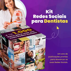 Kit Redes Sociais para Dentistas Funciona? Sim, o Kit Redes Sociais para Dentistas funciona. O Kit Redes Sociais possui mais de 100 vídeos de Odontologia para deixar suas Redes Sociais muito mais atrativas. O Kit Redes Sociais para Dentistas Vale a Pena? Sim, o Kit Redes Sociais para Dentistas vale a pena. São mais de 50 posts de datas especiais no calendário brasileiro para publicar no seu Instagram. É muito importante você se mostrar humano e ter empatia com as causas homenageadas.