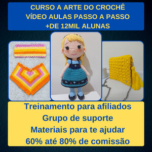 O Curso A Arte do Crochê Funciona? Sim, o Curso A Arte do Crochê funciona. O curso oferece mais de 80 vídeo aulas passo a passo, cobrindo uma ampla variedade de técnicas e projetos em crochê. O conteúdo é dividido em várias coleções, cada uma focada em diferentes tipos de projetos, desde roupas e acessórios até itens de decoração. O Curso A Arte do Crochê Vale a Pena? Sim, o Curso A Arte do Crochê vale a pena. O curso abrange uma ampla gama de técnicas e projetos de crochê, desde o básico até o avançado. Além das vídeo aulas passo a passo, os alunos recebem uma apostila digital com gráficos e receitas, acesso vitalício ao conteúdo, bônus exclusivos e a oportunidade de fazer parte de uma comunidade de crocheteiras. A garantia de reembolso também proporciona segurança aos alunos que desejam experimentar o curso.