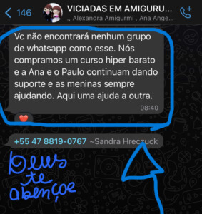 O Curso Amigurumi Passo a Passo 2.0 Funciona? Sim, o Curso Amigurumi Passo a Passo 2.0 funciona. Você vai receber o pacote completo com mais de 5.000 mil receitas de amigurumis, Conteúdo Totalmente em Português com 30 vídeos aulas para iniciantes essas aulas. O Curso Amigurumi Passo a Passo 2.0 Vale a Pena? Sim, o Curso Amigurumi Passo a Passo 2.0 vale a pena. Mais de 2.000 alunas mudaram suas vidas através do curso, sugerindo que ele tem um histórico positivo e comprovado de sucesso.