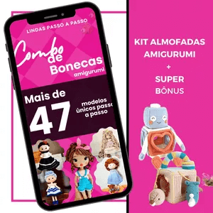 O Livro de Amigurumi de Bonecas Funciona? Sim, o Livro de Amigurumi de Bonecas funciona. O livro apresenta uma coleção de mais de 40 receitas passo a passo para criar bonecas amigurumi. Ele é  um "Maravilhoso Baú de Bonecas" que oferece uma variedade de modelos e padrões de bonecas amigurumi.  O Livro de Amigurumi de Bonecas Vale a Pena? Sim, o Livro de Amigurumi de Bonecas vale a pena. Além das receitas de bonecas, o livro oferece bônus, como apostilas sobre como calcular lucros, como divulgar no Instagram e Facebook, e como organizar as entregas. Esses recursos adicionais visam ajudar os leitores a se tornarem mais bem-sucedidos em suas criações de amigurumi, não apenas na confecção das bonecas em si, mas também no aspecto comercial e de marketing.