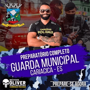 O Curso Guarda Municipal de Cariacica Funciona? Sim, o Curso Guarda Municipal de Cariacica funciona. O Instituto Oliver oferece um curso preparatório especializado em carreiras policiais, com suporte ao aluno 24 horas por dia, materiais atualizados e uma missão de ajudar os estudantes a alcançarem sucesso em concursos públicos para ingressarem nas carreiras policiais. O Curso Guarda Municipal de Cariacica Vale a Pena? Sim, o Curso Guarda Municipal de Cariacica vale a pena. Assim, a metodologia desse curso é direta, sem enrolação, e focada e no objetivo do aluno que é a aprovação. Dessa forma, no quesito custo beneficio o curso é o mais completo e acessível.