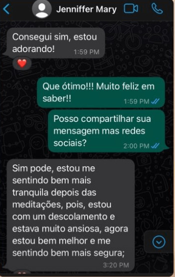 O Programa Medita Gestante Funciona? Sim, o Programa Medita Gestante funciona. O programa foi desenvolvido pela mãe e criadora da técnica "Medita gestante", Marinna Lopes,  para você que deseja se conectar com o seu bebê e ter uma gestação calma e tranquila.  O método consiste em meditações guiadas extremamente poderosas e de poucos minutos para aliviar a ansiedade, o stress e aumentar a conexão da mamãe com o bebê. Assim, nessa técnica há uma meditação guiada específica para cada mês de gestação. Porquanto, são meditações curtas, de cerca de 4 minutos, que você pode ouvir em qualquer lugar. Então, é  uma forma descomplicada de se conectar com seu bebê e se acalmar, independente da sua religião, e se você tem ou não prática na meditação.  O Programa Medita Gestante Vale a Pena? Sim, o Programa Medita Gestante vale a pena. A meditação durante a gestação proporciona inúmeros benefícios para mãe e para o bebê, tais como: Melhora na qualidade do sono, ajuda a equilibrar as alterações do humor, diminui as chances de depressão pós-parto, renova as energias, estabiliza os efeitos do primeiro trimestre, controla o medo do parto, auxilia no bom desenvolvimento do bebê, conecta a mãe com o seu bebê e alivia o estresse do período gestacional.