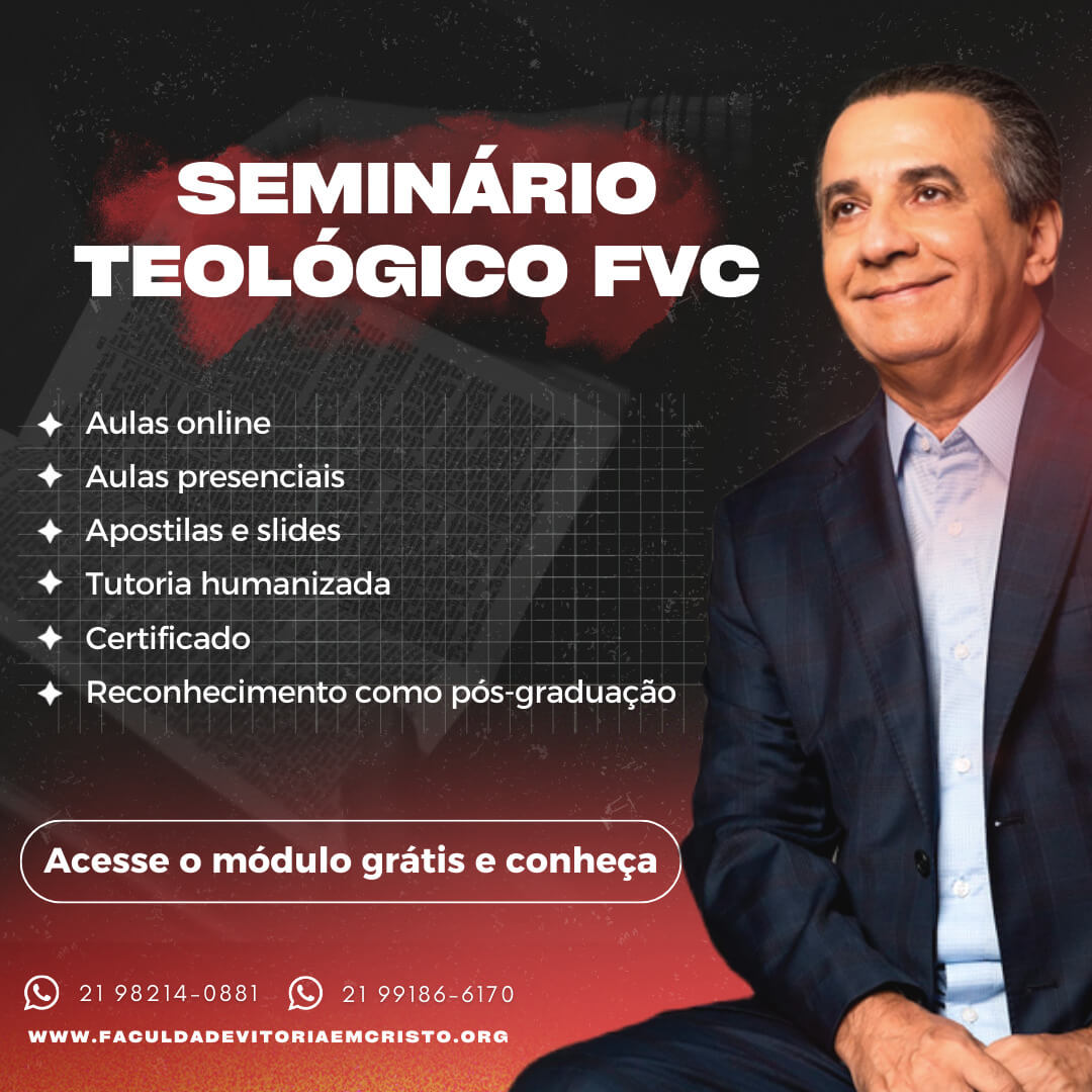 O Seminário Teológico Funciona? Sim, o Seminário Teológico funciona. O Seminário Teológico FVC é um curso com o objetivo de promover o conhecimento bíblico para aqueles que têm um amor pela Palavra de Deus e desejam fortalecer sua fé e exercer seu chamado ministerial com excelência. O Seminário Teológico Vale a Pena? Sim, o Seminário Teológico vale a pena. O Seminário oferece um programa de três anos com uma ampla variedade de disciplinas teológicas e recursos de aprendizado para aqueles que desejam aprofundar seu conhecimento da Bíblia e preparar-se para o ministério. O curso é flexível, permitindo a participação online e oferece a possibilidade de pós-graduação, dependendo dos requisitos e complementação pedagógica.