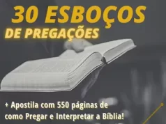 O Esboço de Pregação do Professor Danilo Moraes Funciona? Sim, o o Esboço de Pregação funciona. O uso de esboço não torna o sermão mecânico, seco, ou carnal. No esboço organizamos os pensamentos que transmitiremos e dividimos em ordem lógica e cronológica. No entanto, Deus não coloca a mensagem num pedaço de papel, ele impregna a mensagem na mente e no coração do pregador que fazendo uso da sua mente a registra num pedaço de papel de modo claro e ordenado para não se esquecer e passa a ter assim um norte na comunicação do evangelho. Um sermão desinteressante não produz nada, exceto pessoas desinteressadas. O Esboço de Pregação Vale a Pena? Sim, o Esboço de Pregação vale a pena. A obra de Deus no mundo e a pregação estão intimamente ligadas. Onde Deus age, ali a pregação floresce. Em todos os lugares em que a pregação é menosprezada ou está ausente, ali a causa de Deus passa por um tempo de improdutividade. O reino de Deus e a pregação são irmãos que não podem ser separados. Juntos, eles permanecem de pé ou caem. Para quem o Esboço de Pregação do Professor Danilo Moraes é Bom? Pastores e Pregadores: O livro oferece 30 esboços de pregações, o que é um recurso valioso para aqueles que estão envolvidos na liderança espiritual e na pregação do evangelho. Professores: O autor, Prof. Danilo Moraes, é reitor do Instituto de Educação Teológica Bereana, indicando que o material pode ser útil para educadores e professores de teologia. Líderes Religiosos: O material é descrito como perfeito para líderes, sugerindo que é direcionado a pessoas que exercem papéis de liderança em contextos religiosos. Alunos de Teologia: A referência aos mais de 10 mil alunos do Instituto de Educação Teológica Bereana sugere que a obra pode ser adequada para estudantes de teologia. Adeptos da Fé Cristã: O livro está conectado à interpretação e pregação da Palavra de Deus, indicando que é voltado para aqueles que têm interesse na fé cristã e na comunicação do evangelho. Interessados em Crescimento Espiritual: A citação do desejo do autor de que "o Senhor continue abrindo seus olhos para as maravilhas de sua Palavra" sugere um apelo àqueles que buscam crescimento espiritual.