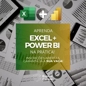 O Curso de Excel e Power BI Funciona? Sim, o Curso de Excel e Power BI funciona. O curso oferece uma oportunidade abrangente de aprendizado em dois dos softwares mais essenciais do mercado de trabalho, o Excel e o Power BI. Desenvolvido para atender tanto a iniciantes quanto a usuários avançados, o programa adota uma abordagem passo a passo, proporcionando a compreensão desde os conceitos básicos até técnicas avançadas por meio de aulas práticas e resolução de exercícios. O Curso de Excel e Power BI Vale a Pena? Sim, o Curso de Excel e Power BI vale a pena. Uma característica distintiva do curso é a flexibilidade oferecida aos participantes. Eles têm a autonomia de definir seus próprios horários para assistir às vídeo-aulas e estudar, permitindo que se adequem aos compromissos pessoais e profissionais. Além disso, a possibilidade de rever as aulas quantas vezes for necessário contribui para o pleno entendimento e desenvolvimento dos softwares, promovendo uma aprendizagem eficaz. Para quem o Curso de Excel e Power BI é Bom? Profissionais Corporativos: Funcionários de empresas que desejam aprimorar suas habilidades no uso do Excel e do Power BI para melhorar a eficiência, análise de dados e apresentação de relatórios. Estudantes Universitários e de Pós-Graduação: Estudantes que buscam adquirir habilidades práticas e relevantes para a sua formação acadêmica, especialmente em áreas relacionadas a negócios, finanças, estatísticas e ciência de dados. Profissionais de Recursos Humanos: Aqueles que desejam utilizar o Excel para gerenciar dados de RH, criar relatórios e análises para tomada de decisões estratégicas. Empreendedores e Pequenos Empresários: Proprietários de negócios que buscam otimizar o gerenciamento financeiro, criar dashboards para análise de desempenho e melhorar a eficiência operacional. Profissionais de TI e Analistas de Dados: Indivíduos que desejam aprimorar suas habilidades em Power BI para a criação de dashboards e relatórios interativos. Profissionais de Finanças e Contabilidade: Pessoas que desejam aprofundar seu conhecimento no Excel para análise financeira, modelagem financeira, criação de relatórios e visualizações de dados. Pessoas em Transição de Carreira: Indivíduos que procuram mudar de carreira e desejam adquirir habilidades práticas em ferramentas amplamente utilizadas no mercado de trabalho.