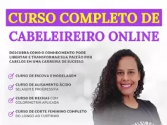 O Curso de Cabeleireiros 2.0 Funciona? Sim, o Curso de Cabeleireiros 2.0 funciona. O Curso de Formação de Cabeleireiros oferece uma oportunidade abrangente e prática para aqueles que desejam se aventurar no mundo da beleza capilar. Com uma abordagem holística, o programa abrange uma variedade de técnicas e habilidades essenciais para se tornar um cabeleireiro competente e talentoso. Através deste curso, os alunos serão guiados através de uma série de módulos que abrangem desde técnicas básicas até procedimentos mais avançados. Entre as habilidades ensinadas estão escovas e modelagens, selagem e progressiva, mechas com colorimetria aplicada e corte feminino completo. Isso proporciona aos alunos uma compreensão completa das diferentes áreas da cosmetologia capilar. Uma característica distintiva deste curso é a integração de vários cursos em um único programa abrangente. Ao oferecer uma gama diversificada de habilidades, os alunos têm a oportunidade de explorar diferentes aspectos da arte de cabelereiro, preparando-os para uma carreira versátil e dinâmica. O Curso de Cabeleireiros 2.0 Vale a Pena? Sim, o Curso de Cabeleireiros 2.0 vale a pena. Além disso, o acesso vitalício ao conteúdo do curso permite que os alunos progridam em seu próprio ritmo, revisando e aprimorando suas habilidades sempre que desejarem. E ao concluir o curso com sucesso, os alunos receberão um certificado reconhecido, validando suas conquistas e preparando-os para ingressar no mercado de trabalho como cabeleireiros qualificados. Em resumo, o Curso de Formação de Cabeleireiros oferece uma experiência abrangente e flexível, equipando os alunos com as habilidades necessárias para se destacar na indústria da beleza capilar. Com acesso vitalício e um certificado de conclusão, este curso representa um investimento valioso no desenvolvimento de uma carreira promissora como cabeleireiro profissional. Para quem o Curso de Cabeleireiros 2.0 é Bom? Indivíduos que desejam iniciar uma carreira como cabeleireiro profissional: Pessoas que têm interesse em trabalhar na indústria da beleza capilar e desejam adquirir as habilidades e conhecimentos necessários para se tornarem cabeleireiros competentes. Profissionais que buscam aprimorar suas habilidades: Cabeleireiros ou profissionais da área de beleza capilar que desejam aprimorar suas habilidades existentes, aprender novas técnicas e se manter atualizados com as tendências e práticas mais recentes. Estudantes de cosmetologia e estética: Alunos que estão matriculados em cursos relacionados à cosmetologia, estética ou áreas afins e desejam complementar sua formação com conhecimentos específicos em cabelos e técnicas de cabeleireiro. Entusiastas da beleza: Pessoas que têm interesse pessoal na arte de cuidar dos cabelos e desejam aprender técnicas profissionais para aplicar em si mesmas ou em amigos e familiares.