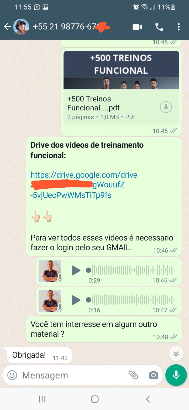 +500 Treinos de Funcional Funciona? Sim, +500 Treinos de Funcional funciona. Se você busca uma maneira eficaz e versátil de melhorar seu condicionamento físico, o curso pode ser a solução ideal para você. Com mais de 500 vídeos de treinos, esse programa foi desenvolvido para atender todos os níveis de praticantes, desde iniciantes até os mais avançados. Com um foco em praticidade e flexibilidade, ele pode ser feito de qualquer lugar, seja em casa, no parque ou até mesmo na academia. +500 Treinos de Funcional Vale a Pena? Sim, +500 Treinos de Funcional vale a pena. Ao adquirir o curso, você receberá um link para download e acesso imediato ao material. Caso tenha alguma dúvida, pode entrar em contato com o suporte via WhatsApp, e nossa equipe estará pronta para ajudar. O valor do curso está com um desconto exclusivo, disponível somente por tempo limitado. Aproveite essa oferta e faça a diferença na sua rotina de treinos! Para quem +500 Treinos de Funcional é Bom? Este curso é ideal para pessoas que desejam melhorar seu condicionamento físico, perder peso ou simplesmente manter uma rotina saudável de exercícios. Não importa se você é iniciante ou já tem experiência com treinos funcionais, os vídeos são adaptáveis para qualquer nível de habilidade.